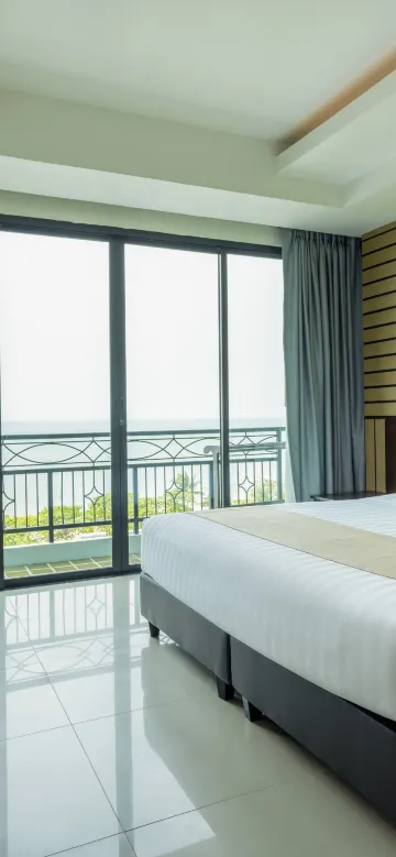 ห้องดีลักซ์ พร้อมวิวทะเล