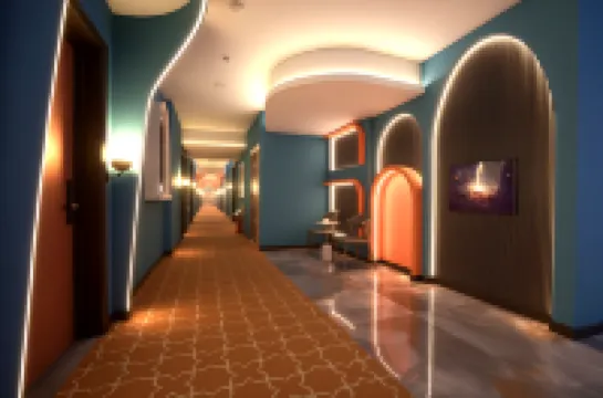 Haocai Muju Hotel (Mudanjiang High-speed Railway Station Beishan Park)