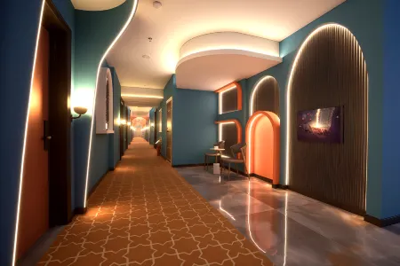 Haocai Muju Hotel (Mudanjiang High-speed Railway Station Beishan Park) Отели рядом со станцией Mudanjiang Railway Station