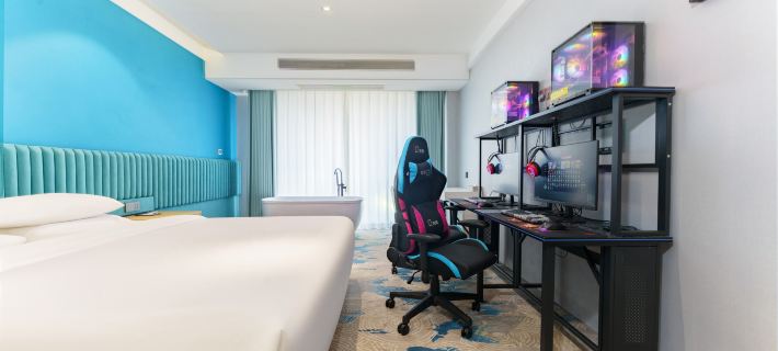 Jingzu E-Sports Hotel (Dezhou Qihe Wanda Plaza Branch) Hotels in Qihe County