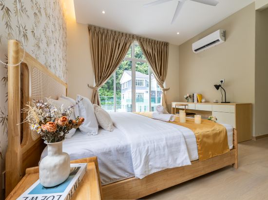 Penang Muji Style Modern Luxe 5 Bedrooms Penang Homestay Villa
