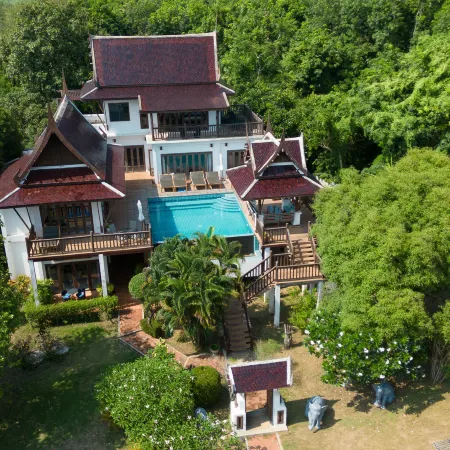 Spacious Thai Villa with Private Pool & Sea View