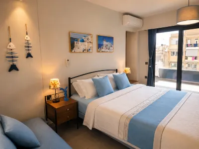 Athena Luxury Duplex | 2BR • 2 Baths • Parking • 1.5km to Acropolis Hotels in Neos Kosmos