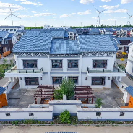 the Courtyard of Desheng Village