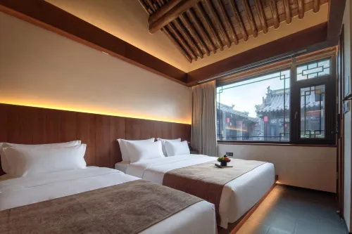 Linfu Garden Homestay (Datong Ancient City Daiwang Mansion Nine-Dragon Wall) - Quầy bar