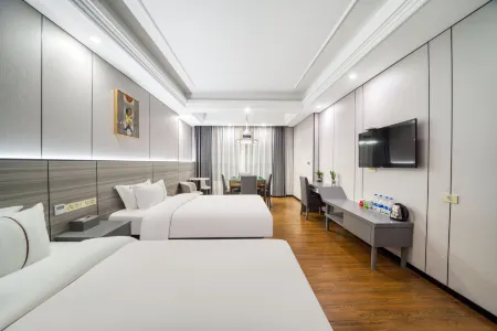 Yuanheng Hotel (Cixi Zhangqi Colorful Plaza) Отели рядом с достопримечательностью «Baiyang Lake»