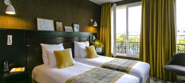 Hotel de Neuville Arc de Triomphe Hotel di Paris