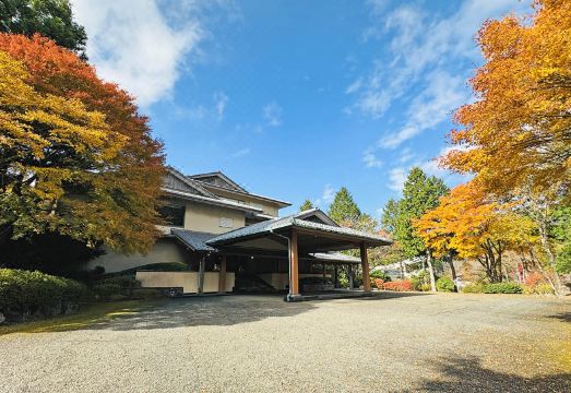 [류구덴에서 바라본 아시노코 호수 전망]