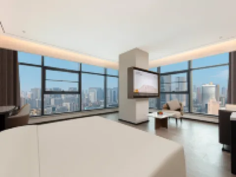 金華万達広場多湖裏アトゥールホテル 金華のホテル