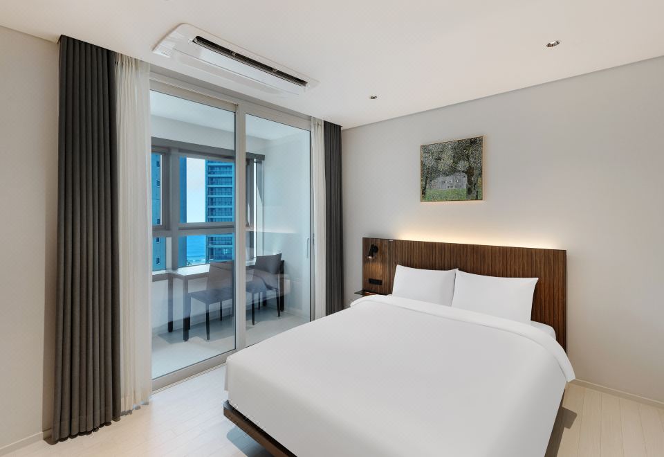 뉴시즈 해운대 레지던스의 오션뷰 전경