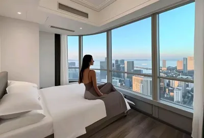 十二宿·全影音·百寸投影·城市設計師酒店（威海高鐵北站歐樂坊店） 鄰近山東省川淵堂中草葯葯用植物園的酒店