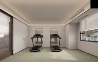 JI Rongjiang Baicheng Railway Station Hotel - Gym