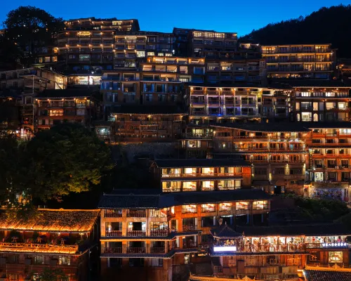 Tianhe Shiguang Homestay (Xijiang Qianhu Miao Village Observation Deck) Hotels in Leishan