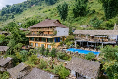 Eco Farmer House - Muong Hoa Valley, Sapa - Rooftop Pools