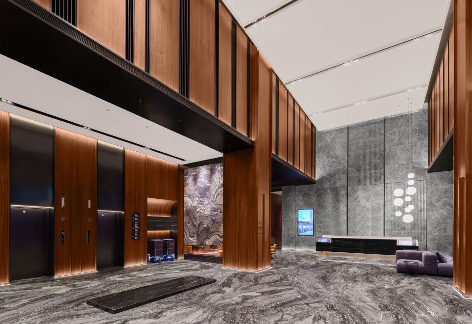 IntercityHotel Dalian Airport Wanda Plaza 로비