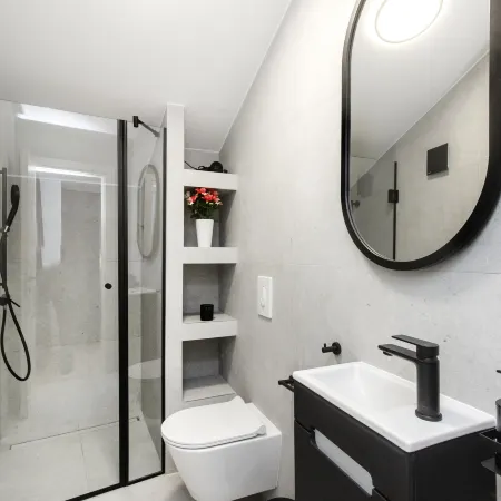 Seafront villa Kupinica with private indoor Pool