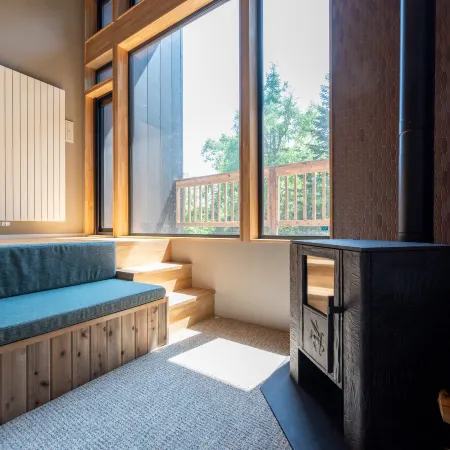 Sauna, campfire, BBQ included | Entire villa surrounded by forest and snow, Niseko Annepuri