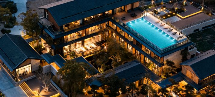 Cloud Retreat Half An Ocean Hotel Hotele w: Powiat Daishan