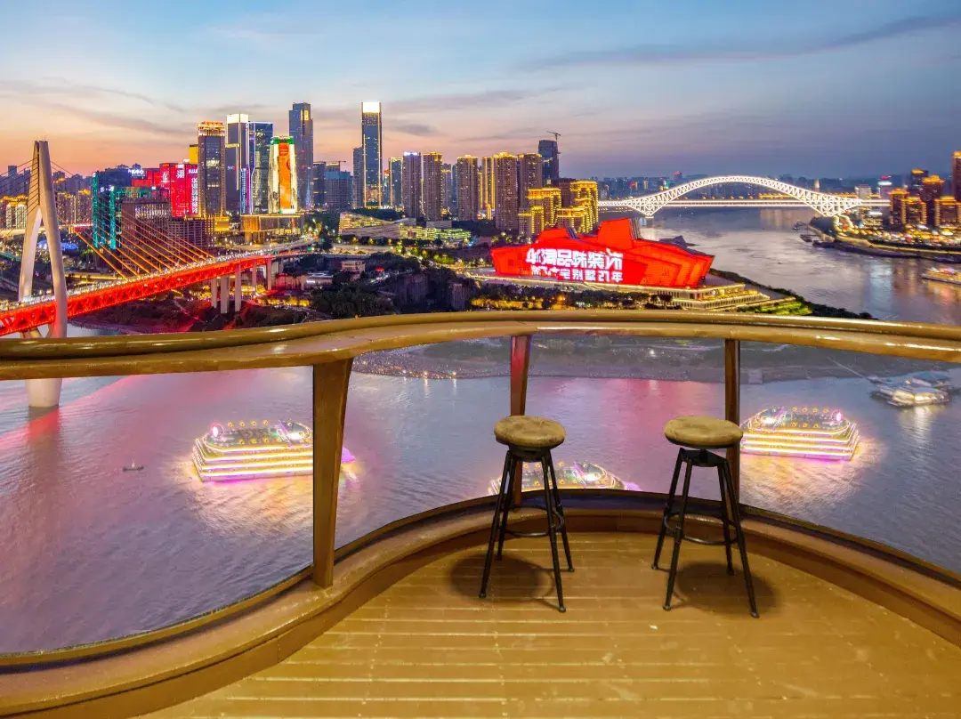 Shangshanzhu Apartment With River View& Drone Show View - 重慶市