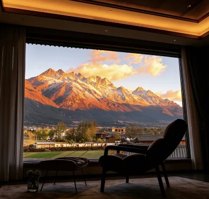Baisha Pine Retreat · Private Villa with Snow Mountain & Golden Peak View - Romantic
