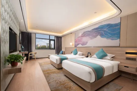 Moshang Yaju Lihua Hotel (Linzhou Bus Station Longhu Water System Park Branch) Отели рядом с достопримечательностью «Wangxiangyan»