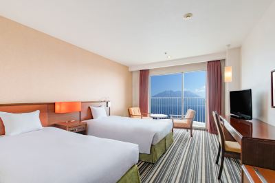 スタンダードトリプル 桜島ビュー(喫煙) アートホテル鹿児島の写真