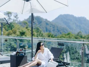 Mushan · Yingxue Cave Hot Spring Villa (Dujiangyan Qingcheng Mountain)
