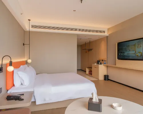 Elong ME Hotel (Zhuhai North Railway Station Changyuan Science and Technology Park) Zimmer Photos