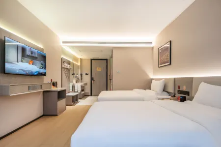 Shangkeyou Hotel (Yucheng Huanghe Road) Отели в г. Юйчэн