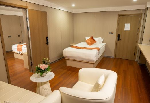 울란바토르 신축 호텔 전경