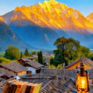 Spend the rest of your life ·Holiday  Snow Mountain Farm Wild Luxury Designer Holiday Homestay Hotels near Lijiang Snow Mountain Falcon Valley Scenic Area