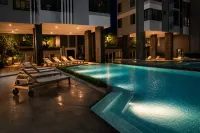 WCC Serviced Apartment at The Base Central Pattaya - مسبح غير متناهي