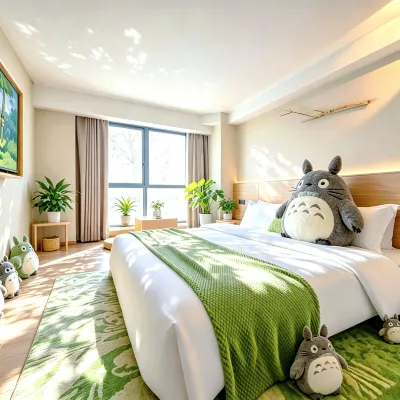 Totoro Spirit | Japanese Healing Design Hotel (Nanchang Bayi Square Tengwang Pavilion) 뱅가드 주변 호텔