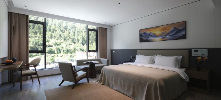 Shanyu Jian AI Smart Hotel (Shuangqiao Valley Scenic Area) Hoteles en Xiaojin