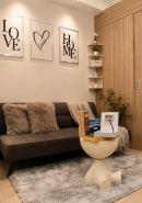 Grey & Wood 1BR w/ Pool View | Shore 2 Near MOA