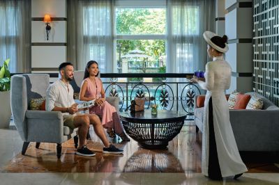 共有エリア ホテル ロイヤル ホイアン Mギャラリーの写真