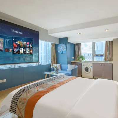 Taizilai Boutique Apartment Hotel (Chengdu Chunxi Road Taikoo Li) Hotels near جينجيانغ