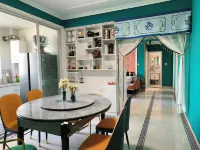 Weifang Rainbow Candy House Apartment - ห้องครัว