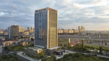 Shanghai Marriott Hotel Yangpu Riverside Отели рядом с достопримечательностью «Yangpu Riverside District»