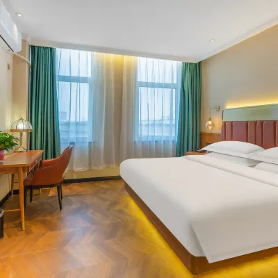 Homeinn Ripple Hotel (Shijiazhuang LeTai Center Wanlimiao Pedestrian Street) Hotel dekat Jalan Ping'an