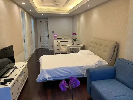 Qinghaiwan Sea View Apartment (Xiamen University Shimao Twin Towers Branch) Отели рядом с достопримечательностью «Yanwu Bridge Observation Deck»