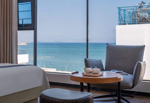 Tinghai Seaviewju의 독특한 인테리어와 휴식 공간