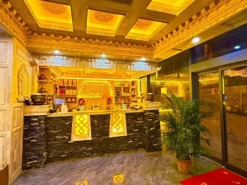 Mountain·Glam Zamba · Mingjing Hidden Luxury Courtyard Hotel a Têwo