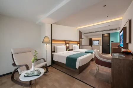 Manting Garden Hotel, Qufu Three Confucian Sites Scenic Area Отели рядом с достопримечательностью «WuMaCi Jie»