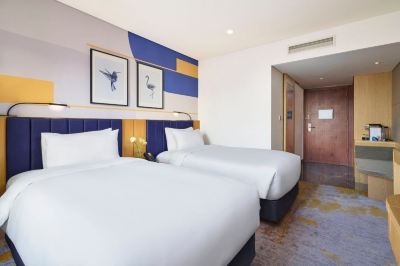 デラックスシティビューツインルーム ティーマークグランドホテル明洞の写真