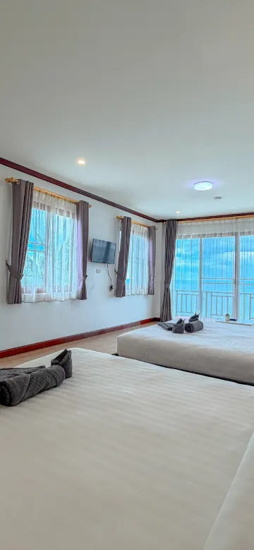ห้องแกรนด์วิวทะเลเตียงดับเบิล