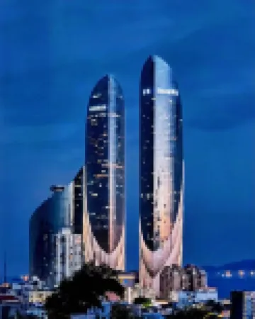 雲上.山海一線オーシャンビュー設計師アパートメント(廈門大学世茂雙子塔) 環島路周辺のホテル