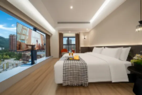 Jifeng Art Movie Hotel  （of Sichuan University of Arts and Science, Tongchuan District) โรงแรมใกล้สถานีรถประจําทางชิงหนิงเซียง