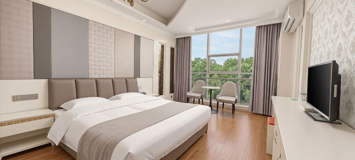 Tianxin Business Hotel Hotéis em Zigong