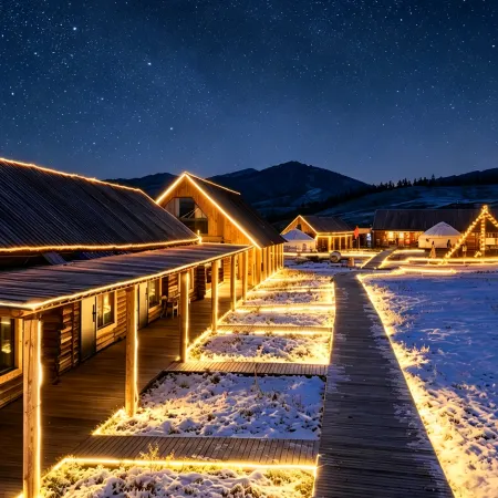 Chongyeji · Shanman · Yeelen Viewing Chalet (Baihaba Dashan Viewing Deck)